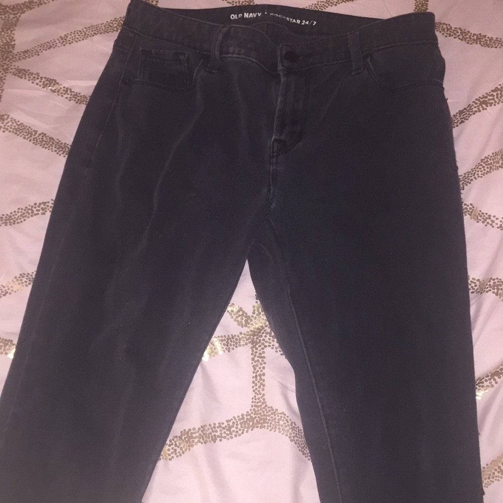 Black Rockstar skinny jeans